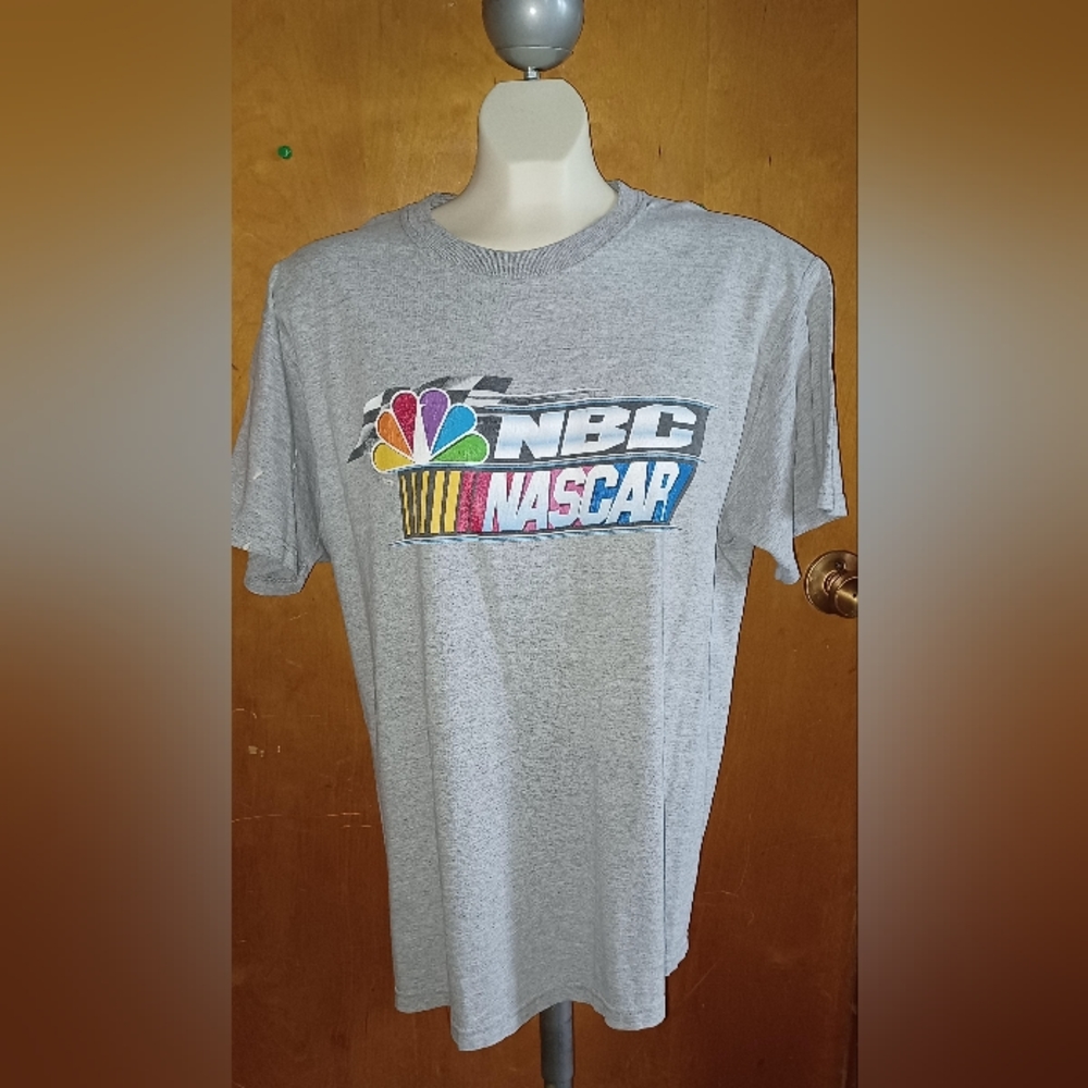 NBC NASCAR. T-shirt size large.